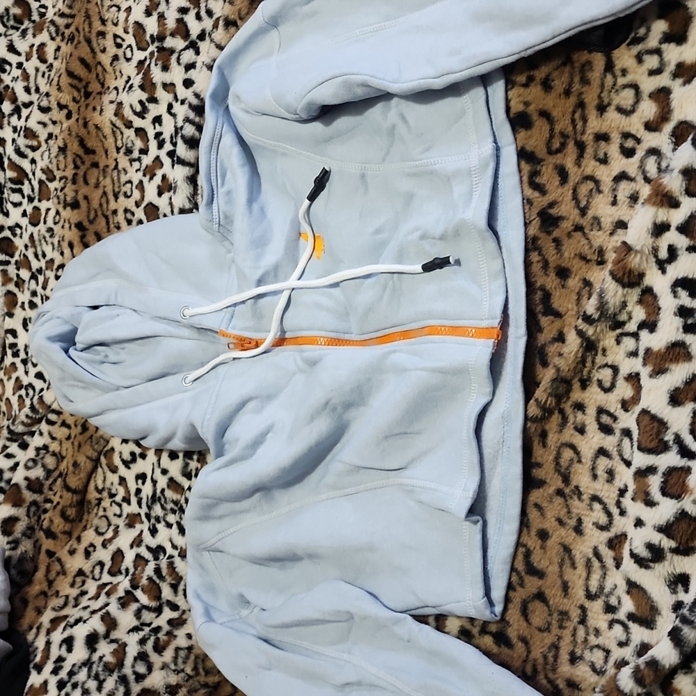 Cropped playboy sweater